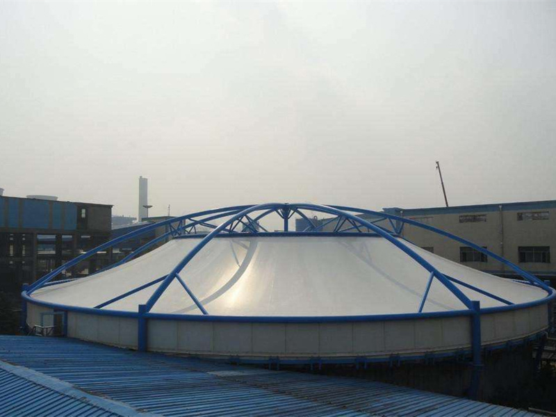 膜结构污水池盖