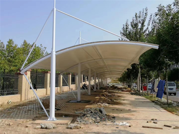 膜结构车棚