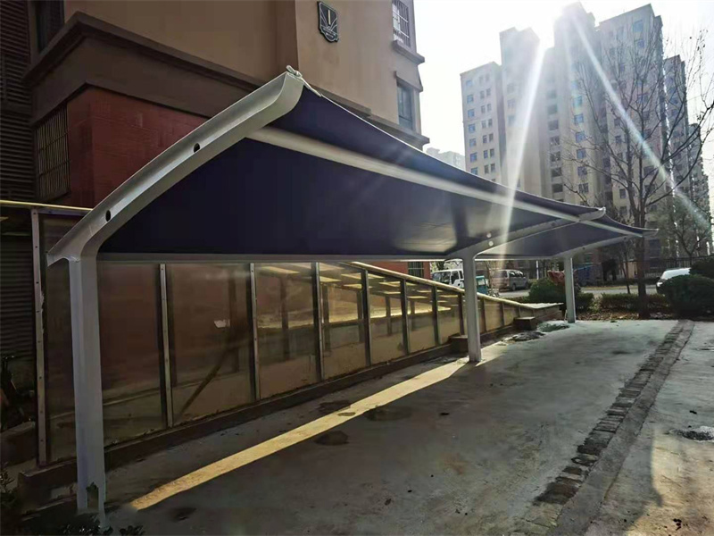 膜结构车棚